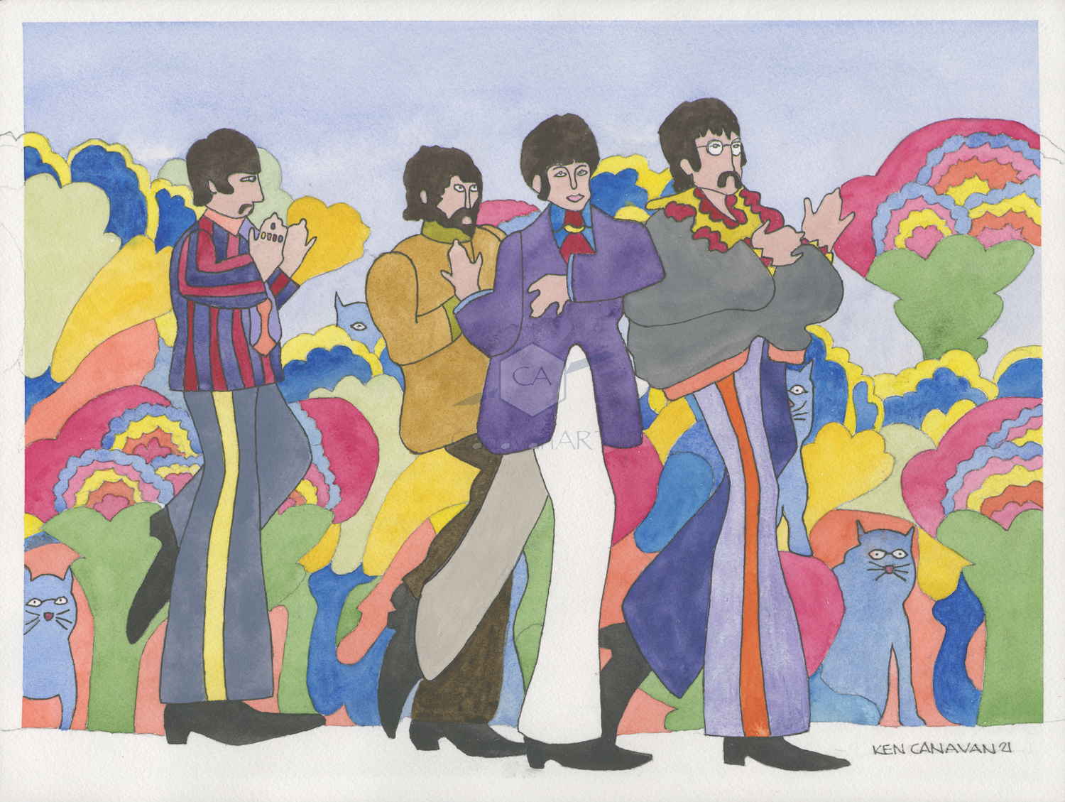 Dancing Beatles
